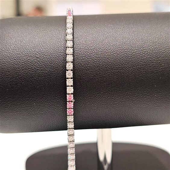 Bracciale John Richmond Donna in Titanio Diamante Lab Grown JRTW35WRO - JRTW35WRO